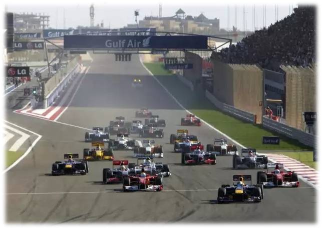 Гран-прі Бахрейну Формули-1 в пустелі Сахір